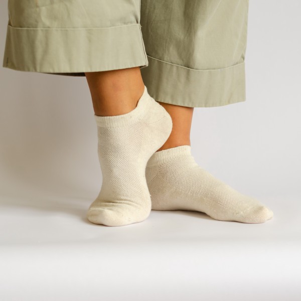 Короткие носки из конопли