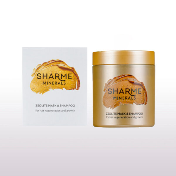 Цеолитовая маска-шампунь для восстановления и роста волос Sharme